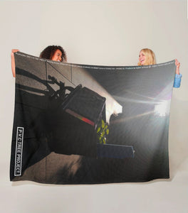 P.V.C Fleece blanket